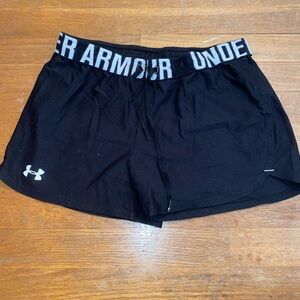 UA training shorts